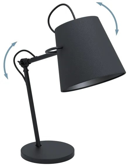 Eglo 39866 - Lampada da tavolo GRANADILLOS 1xE27/40W/230V