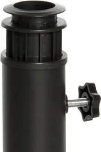 Base per Ombrellone Ø38 a Ø52 40x40x8 cm in Cemento 25 Kg Taddei...