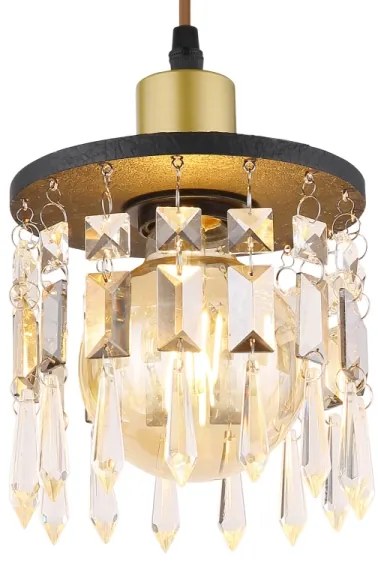 Globo 15533H - Lampadario a sospensione con filo COMMA 1xE27/40W/230V