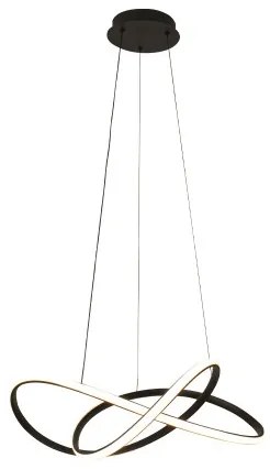 Lampadario dimmerabile a sospensione su cavo LED/85W/230V 3000-6500K + telecomando