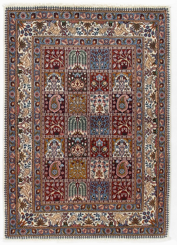 Moud Tappeto 150x100 (Iran) Annodato A Mano
