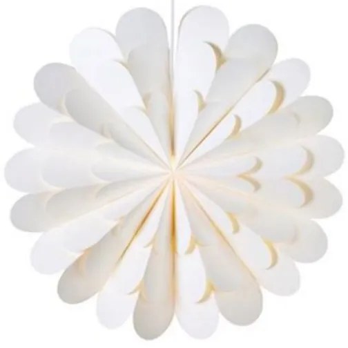 Markslöjd 705945 - Decorazione natalizia MARAVILLA 1xE14/25W/230V d. 60 cm bianco