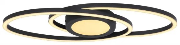 Globo 67239-24B - Plafoniera LED REGGY LED/24W/230V