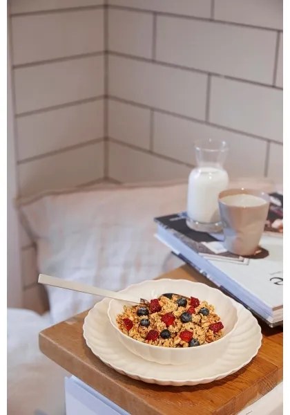 Set da tavola 18 pezzi bianco/porcellana