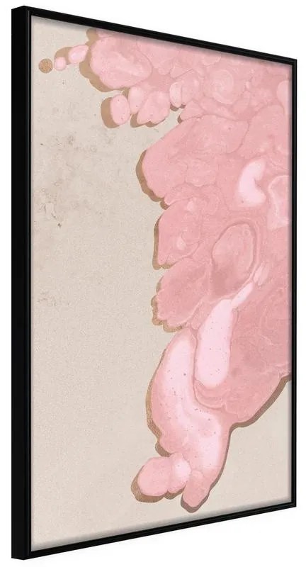 Poster  Pink River  Cornice Quadri Cornice nera, Larghezza x Altezza Home decor 20x30