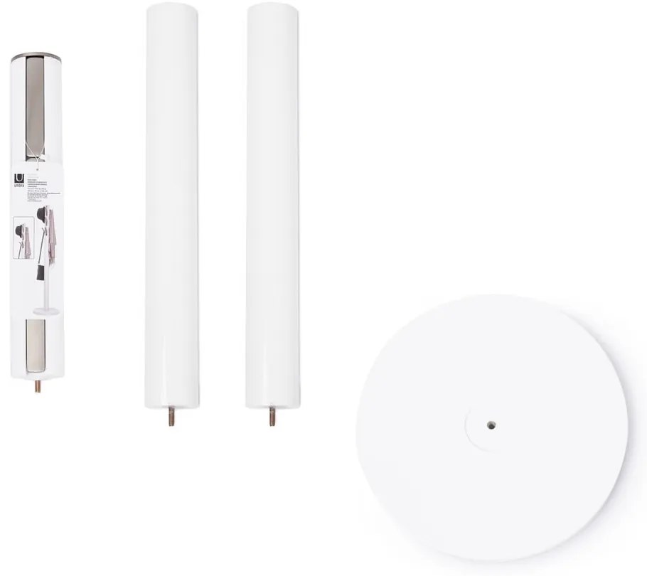 Gancio in gomma bianca per legno Flapper - Umbra