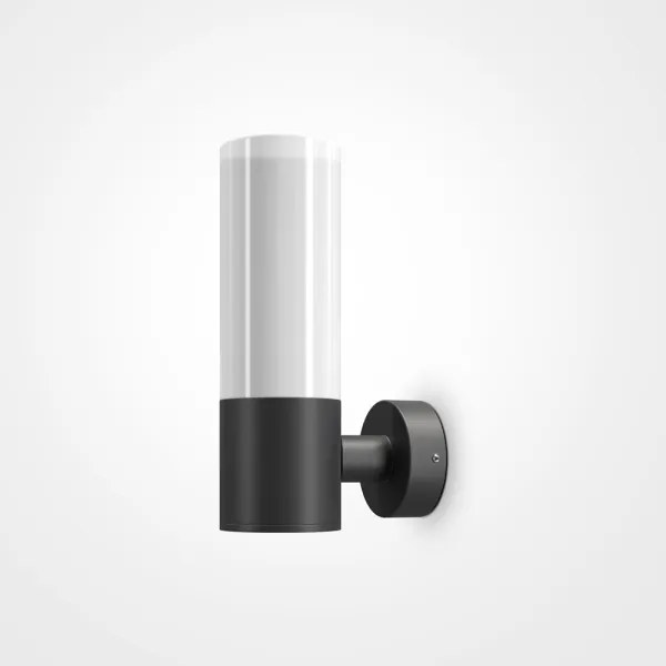 Maytoni O418WL-01B - Applique da esterno WILLIS 1xE27/60W/230V IP54 nero