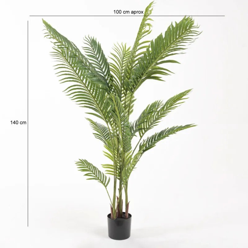 Pianta Artificiale Palma Areca 1.80 cm - 140