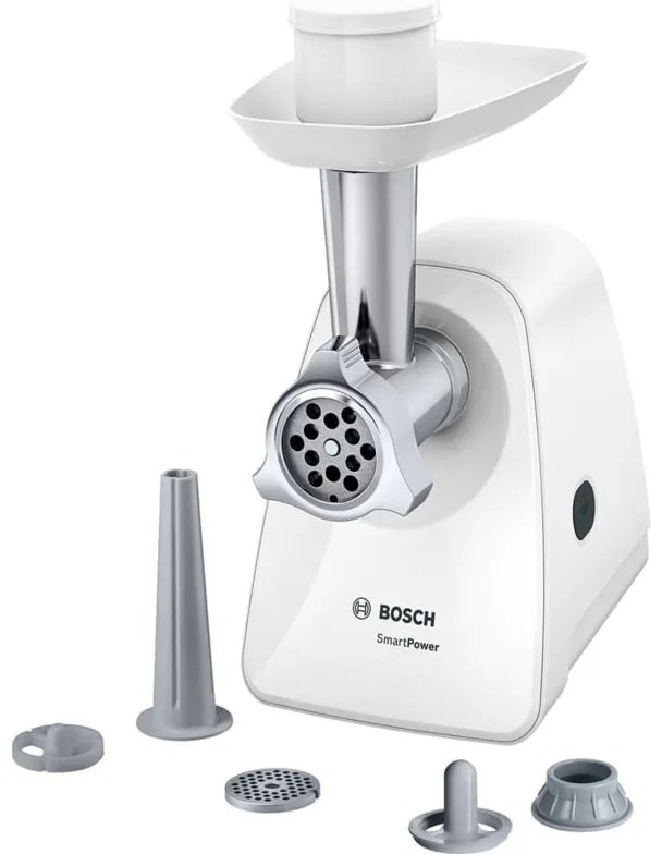 Bosch MFW2520W tritacarne 1500 W acciaio inox, bianco