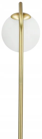 Lampada da terra 1xE27/40W/230V oro/bianco