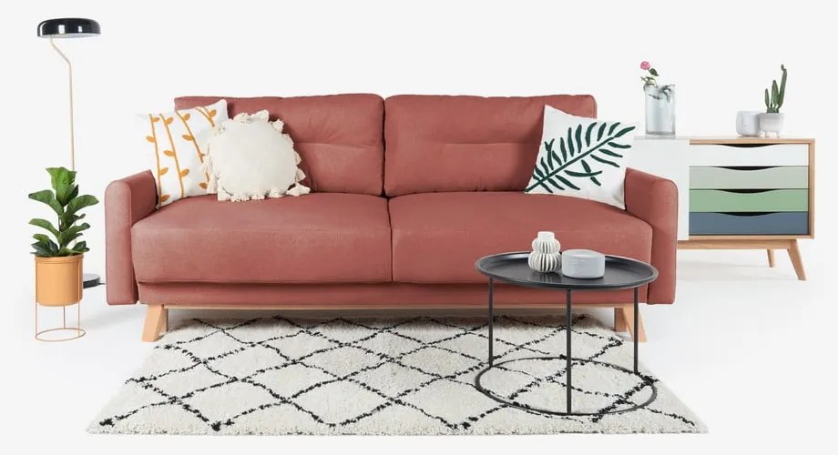 Divano rosa pop - Bonami Selection