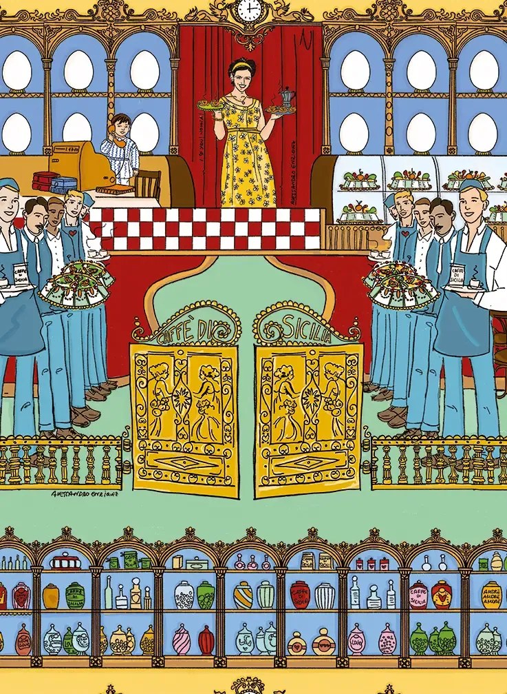 Jannelli & Volpi Carta da parati Pasticceria - 25534
