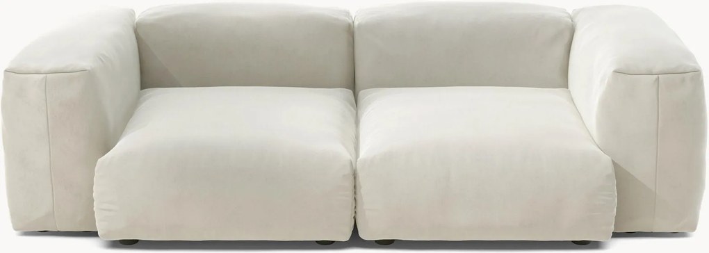 Divano componibile 2 posti in velluto Vetsak