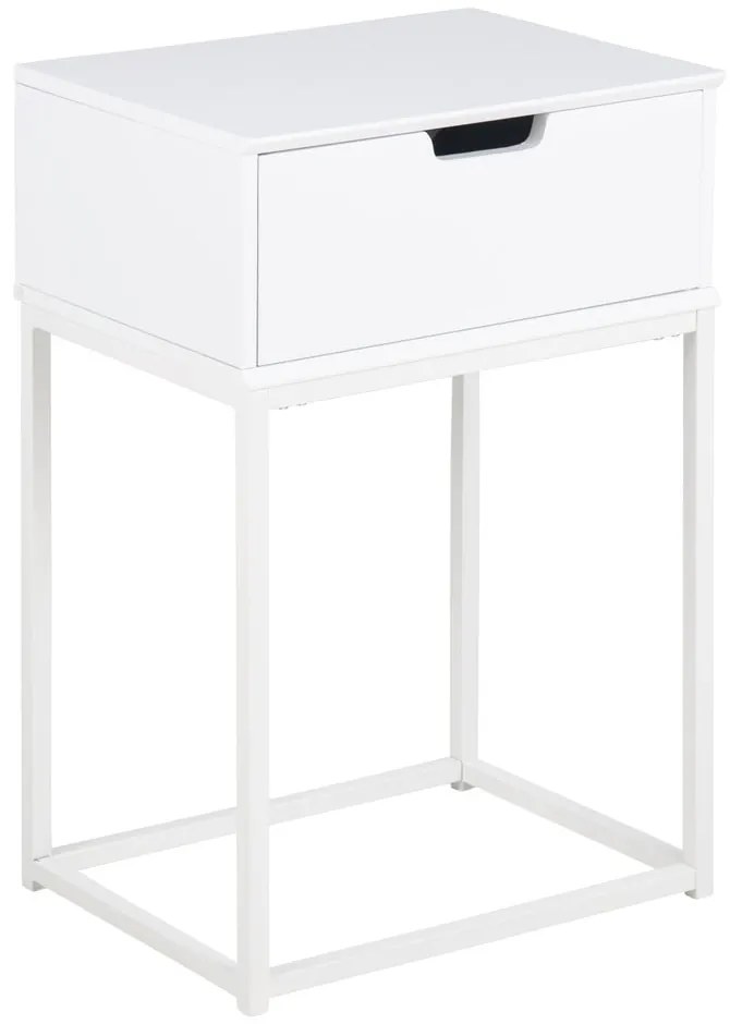 Comodino bianco Mitra - Actona