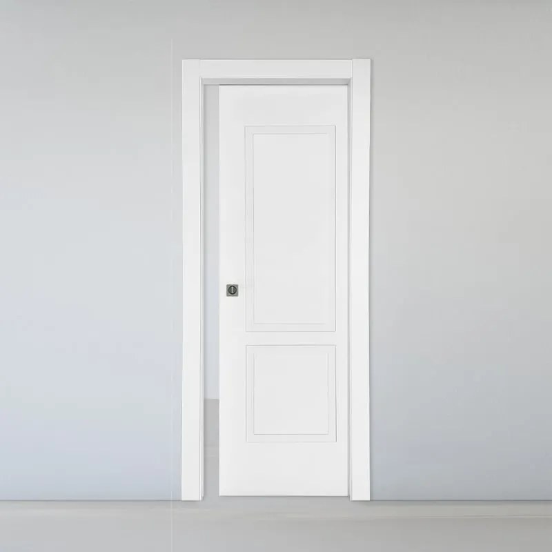 Porta scorrevole Twin bianco L 60 x H 210 cm reversibile