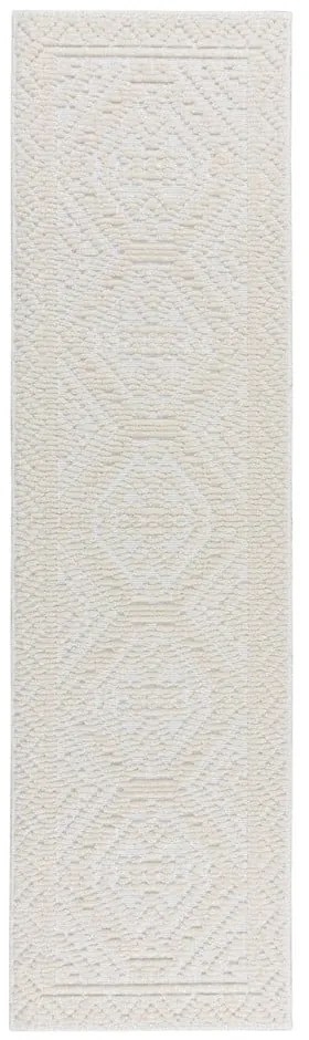 Runner in ciniglia lavabile color crema 60x240 cm Jaipur - Flair Rugs
