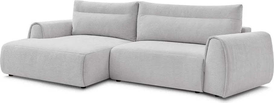 Divano angolare in grigio chiaro Aden – Bobochic Paris