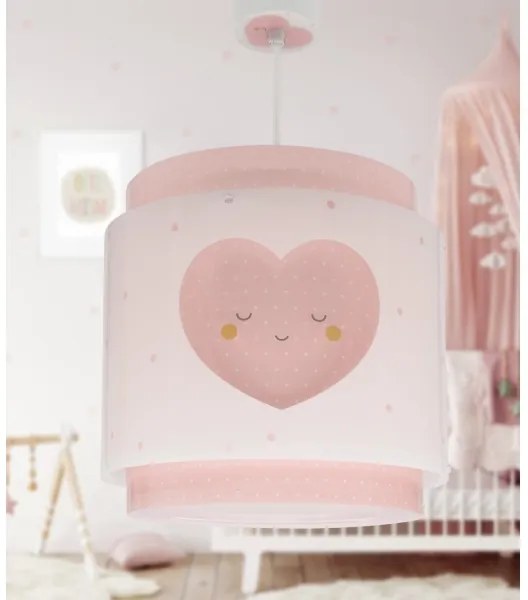 Dalber 76012S - Lampadario per bambini BABY DREAMS 1xE27/15W/230V rosa