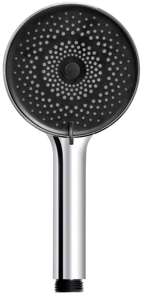 Soffione per doccia color argento lucido in plastica ø 12 cm Softwater – Wenko