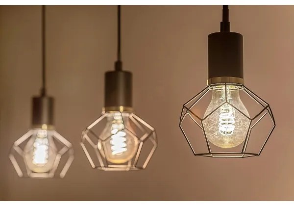 Rabalux 72242 - Lampadario a sospensione con filo FRAN 3xE27/40W/230V