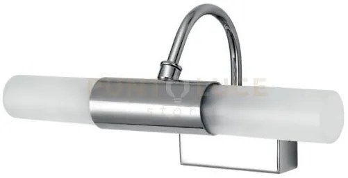 Applique da specchio roby cromo 2 luci attacco g9 ip23 23x12x11cm