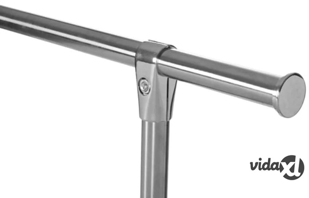 Perel Appendiabiti Singolo 125x50x130 cm 75 kg MP61