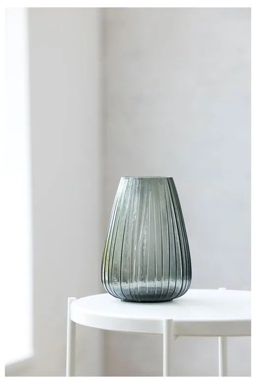 Vaso in vetro grigio Kusintha - Bitz