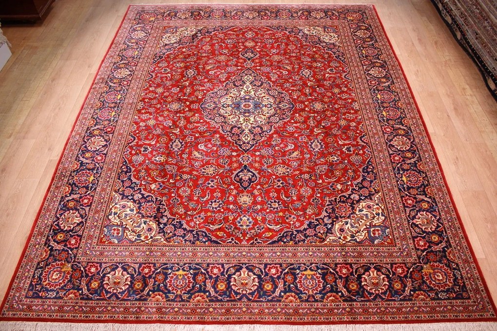 Kashan Tappeto persiano 310x400 (Iran) Annodato A Mano