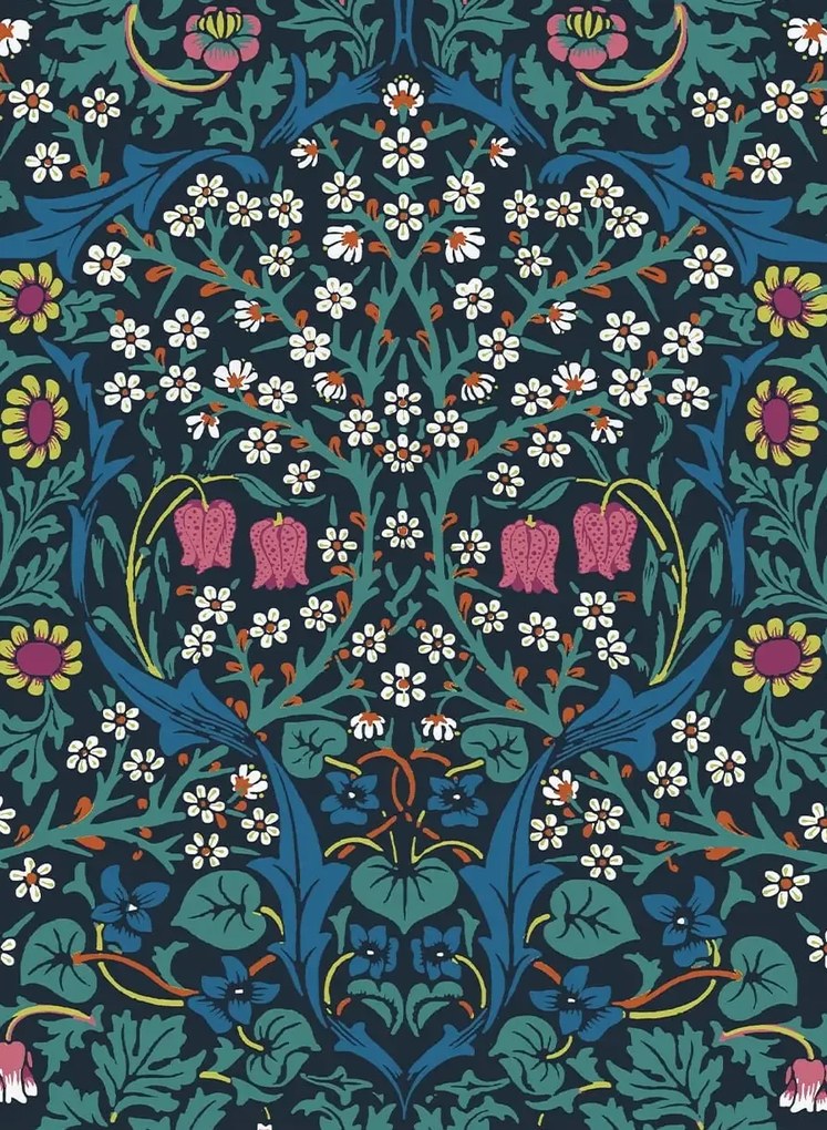 House of Hackney Carta da parati Blackthorn - Emerald