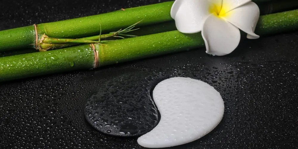 Stampa su tela – Natura morta Spa con simbolo del Jin e Jang