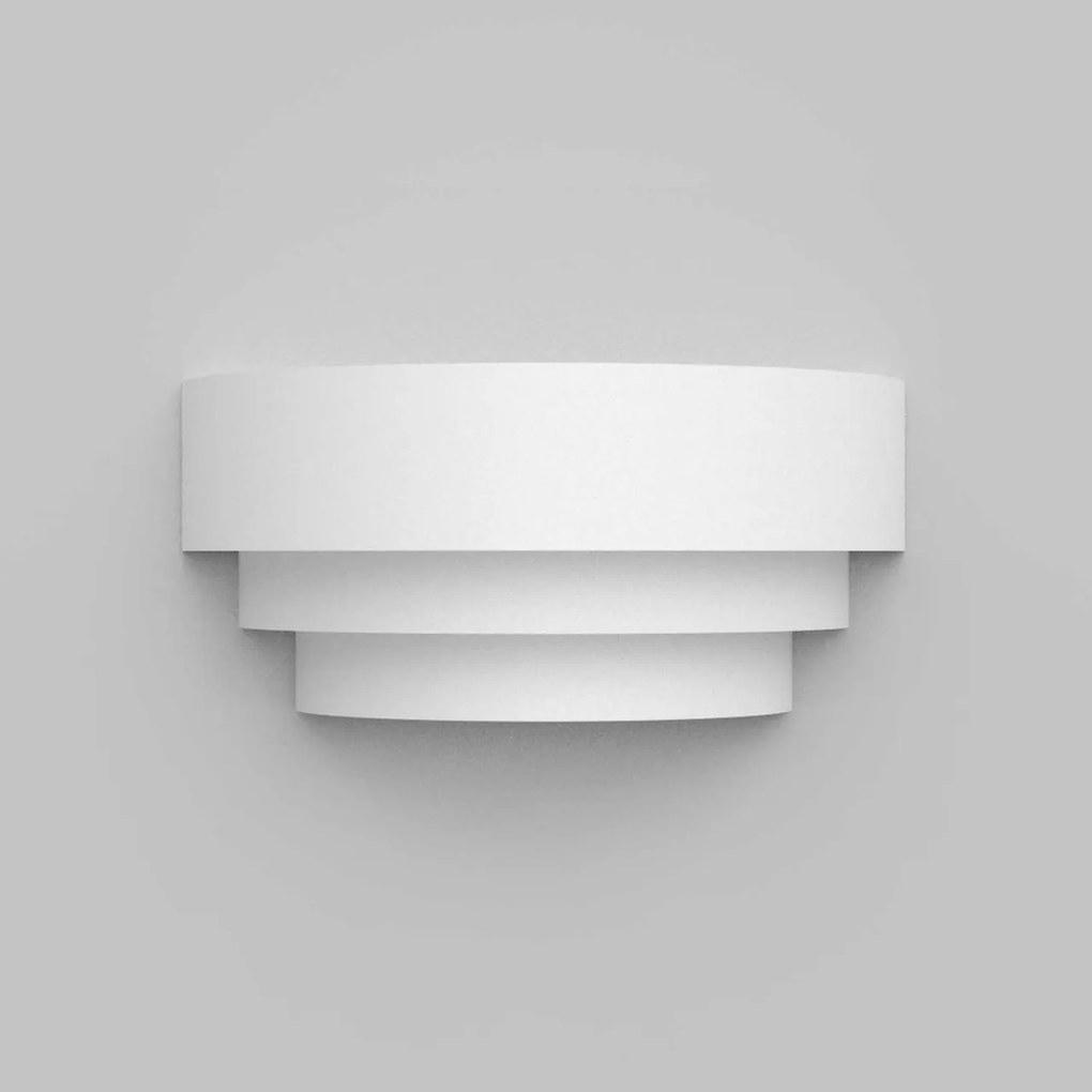 Applique da Parete in Gesso Pitturabile E14
