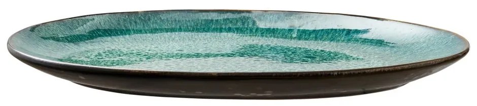 Piatto da portata verde/nero in gres Gastro Green/Black – Bitz