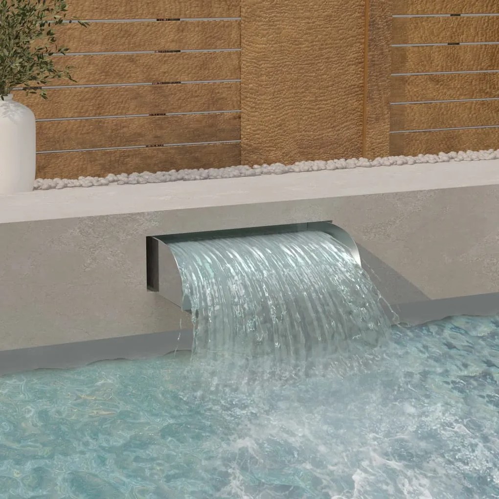 Cascata 60x34x14 Cm İn Acciaio Inox 304 /