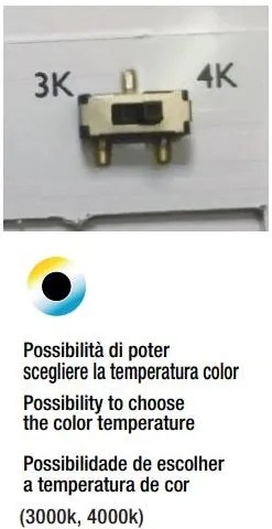 PEGASO Plafoniera LED quadrata bianca 24W CCT regolabile