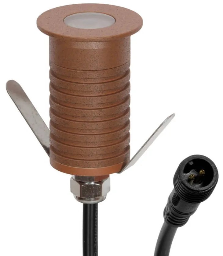 Faretto LED 3W IP67 LED OSRAM, Corten - Professional Colore Bianco Naturale 4.000K