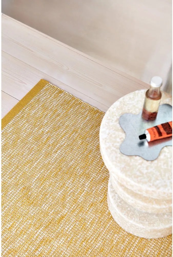 Passatoia da interno/esterno color senape 70x225 cm Sam Mustard – Pappelina