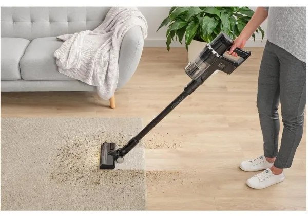 Sencor - Aspirapolvere a batteria 2in1 250W/2200 mAh nero