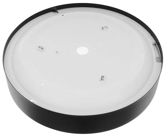 Plafoniera con sensore CLEO, 3x E27 (max 24W ciascuna), 230V, Ø 40 cm, nera