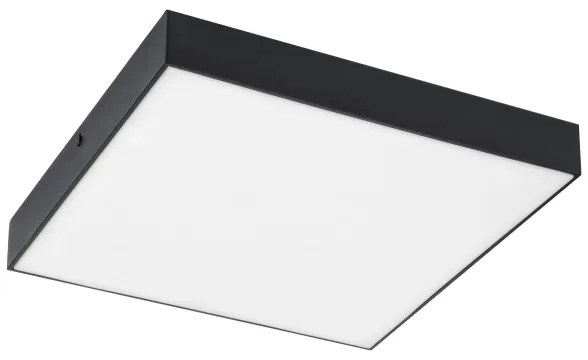 Rabalux - Plafoniera LED da soffitto LED/18W/230V 3000-6000K IP44 nera
