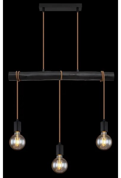 Globo 15539-3HB - Lampadario a sospensione con filo GREGOR 3xE27/60W/230V