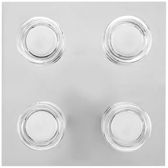 Ledvance -Plafoniera LED da bagno ORBIS FLAME 4xLED/5,5W/230V IP44 cromo