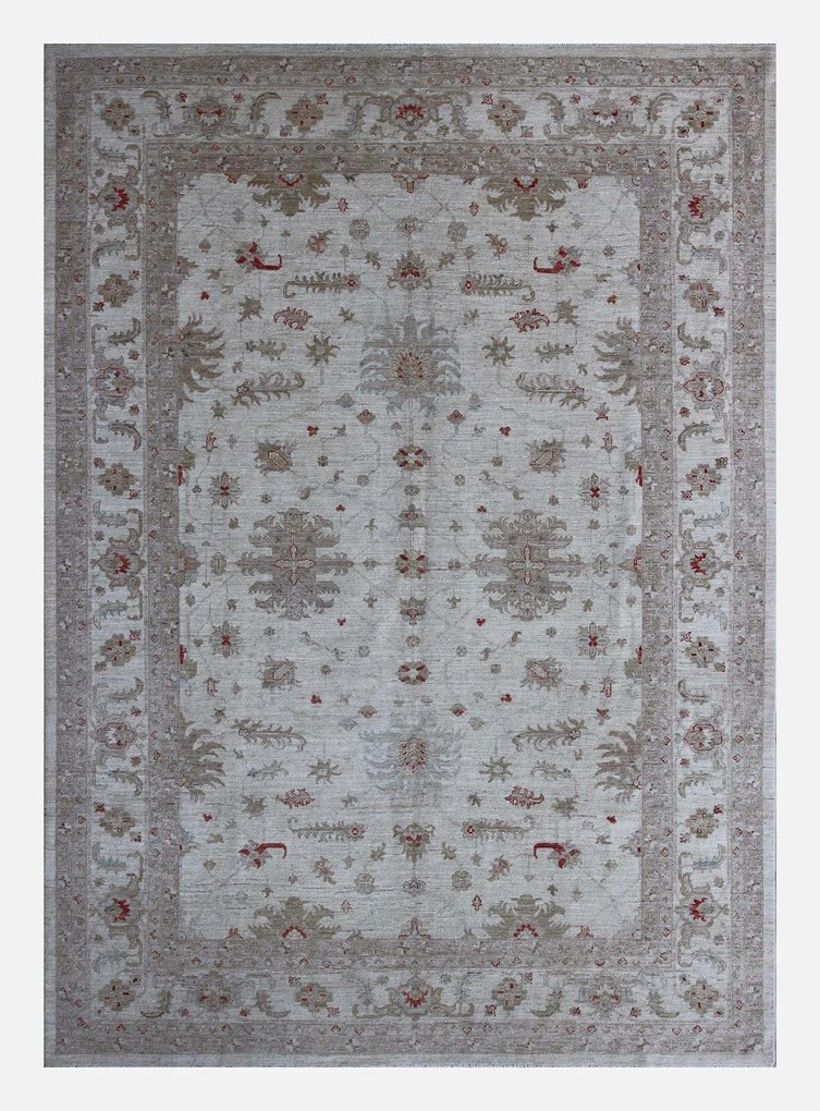 Ziegler Tappeto orientale 340 x 250 Beige (Pakistan) Annodato A Mano