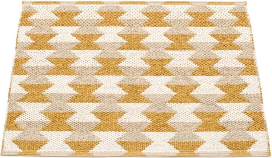 Tappeto da interno/esterno giallo ocra 60x70 cm Dana Ochre – Pappelina