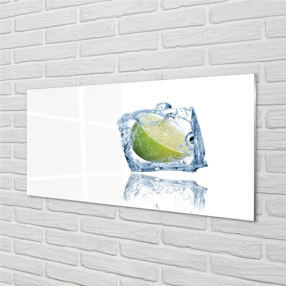 Rivestimento parete cucina Cubetto di ghiaccio al lime 100x50 cm