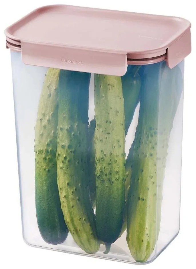 Contenitore per alimenti CLASSIC PLUS 4 l rosa/trasparente