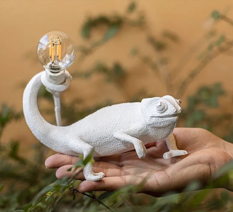 Seletti chameleon lamp still usb