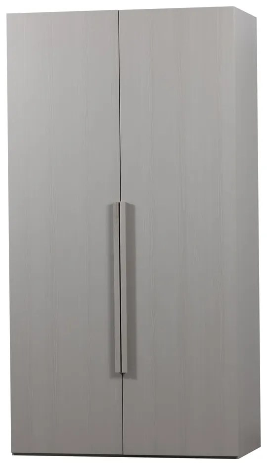 Armadio componibile grigio 110x210 cm Rens - WOOOD