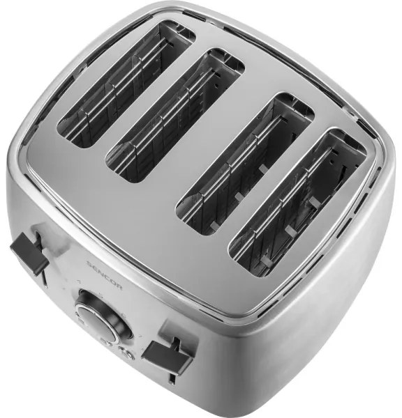 Sencor - Tostapane a 4 fette 1600W/230V finitura cromata opaca
