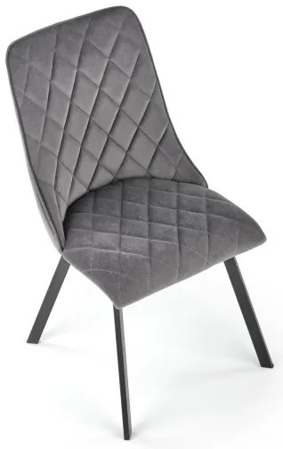 Sedia da pranzo RESTIVO, 1 pz, grigio