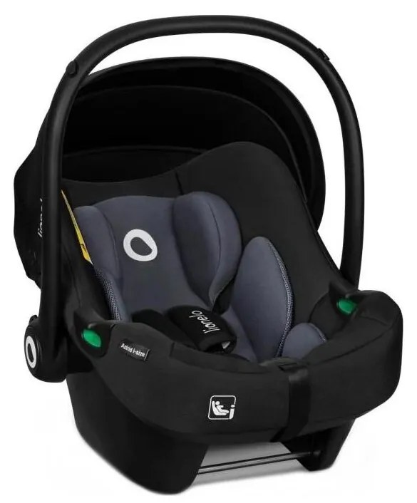 Lionelo - Seggiolino auto ASTRID i-Dimensioni 40-87 cm nero
